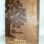 Skrzynka na alkohol z grawerem